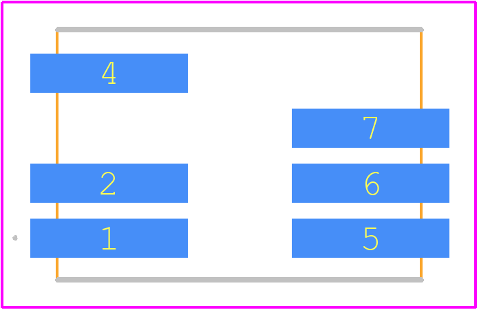 R1M-2415S/SMD - RECOM Power PCB footprint - Other - Other - R1M-2415S/SMD-1
