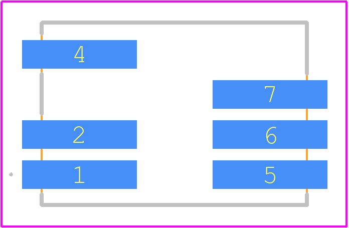 R1M-4815D/SMD - RECOM Power PCB footprint - Other - Other - R1M-4815D/SMD-2
