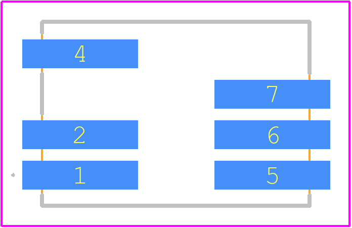 R5M-2405D/SMD - RECOM Power PCB footprint - Other - Other - R5M-2405D/SMD-1