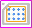 AN30259A - Panasonic PCB footprint - BGA - BGA - XBGA012-W-1316AEL