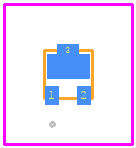 DMN62D1LFDQ - Diodes Incorporated PCB footprint - Other - Other - U-DFN1212-3 (Type C)_1