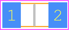 1808HC102MAT1A - Kyocera AVX PCB footprint - Capacitor Chip Non-polarised - Capacitor Chip Non-polarised - 1808