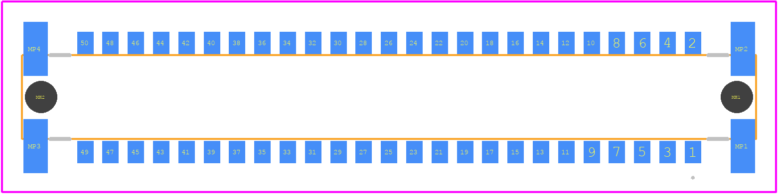 ESMC-F-50-SGS-SMT-A-PP-T/R - Adam Tech PCB footprint - Other - Other - ESMC-F-50-SGS-SMT-A-PP-T/R-1