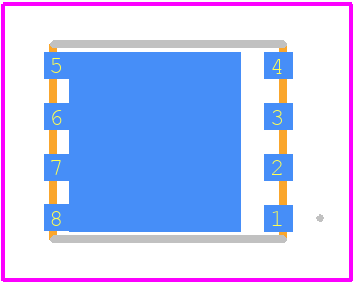 CSD17555Q5A - Texas Instruments PCB footprint - Other - Other - Q5A_23