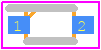 DB2S31400L - Panasonic PCB footprint - Small Outline Diode Flat Lead - Small Outline Diode Flat Lead - SSMini2-F5-B