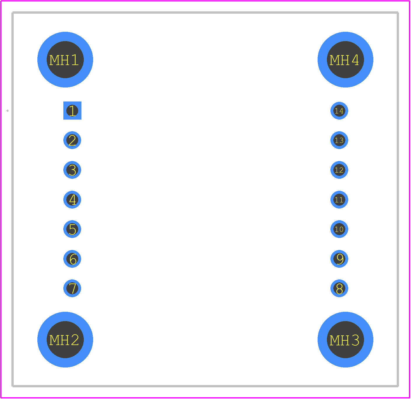 WLD33ND - Wavelength Electronics PCB footprint - Other - Other - WLD33ND-3