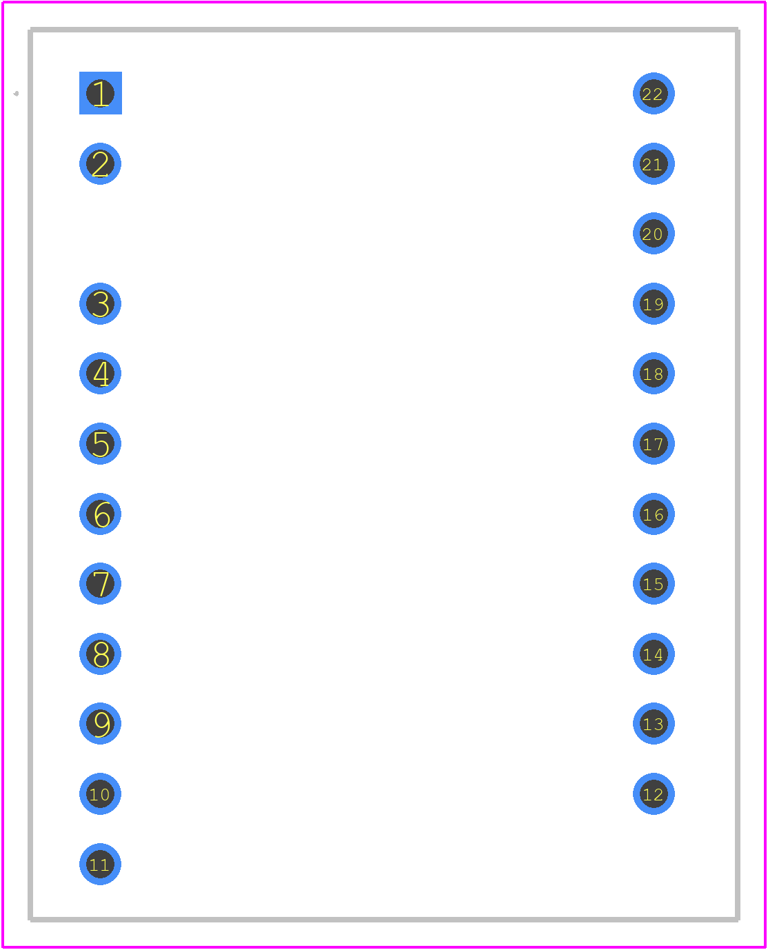 CH1786A - Cermetek Microelectronics PCB footprint - Other - Other - CH1786A-1