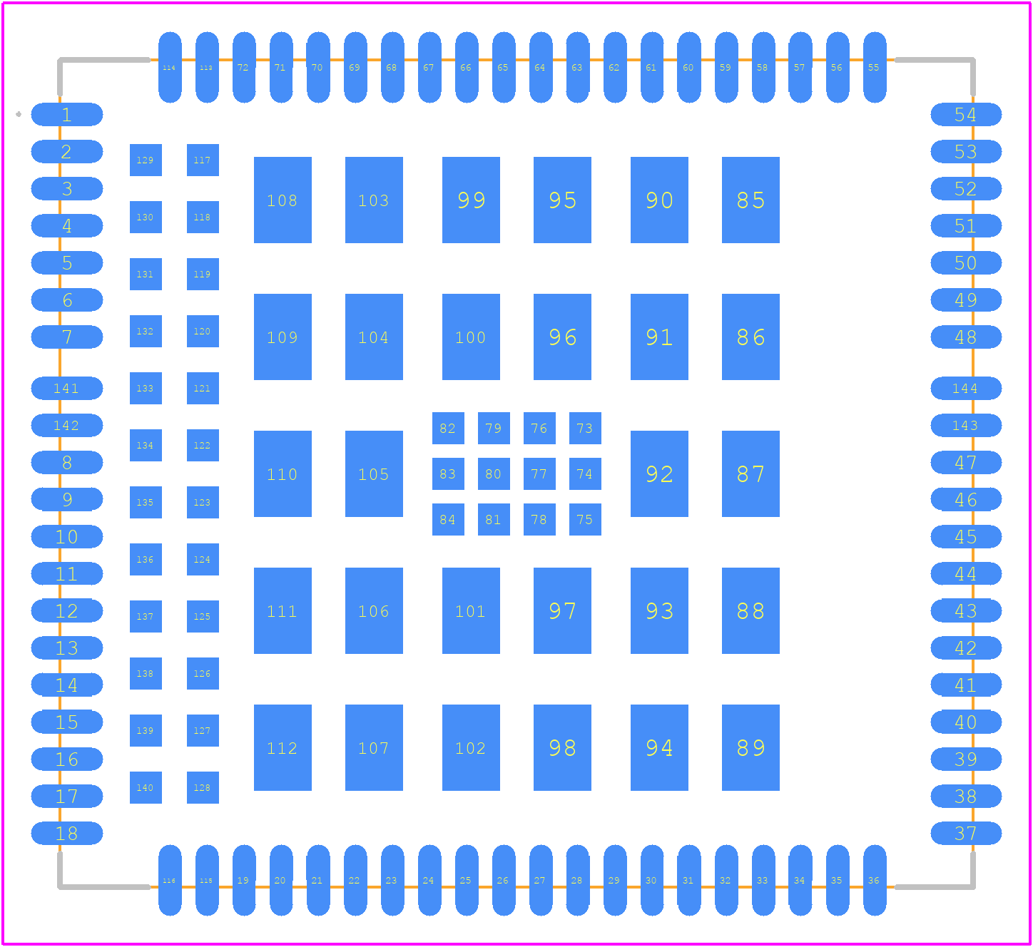 EC200AEUHA-N06-SNASA - Quectel PCB footprint - Other - Other - EC200AEUHA-N06-SNASA