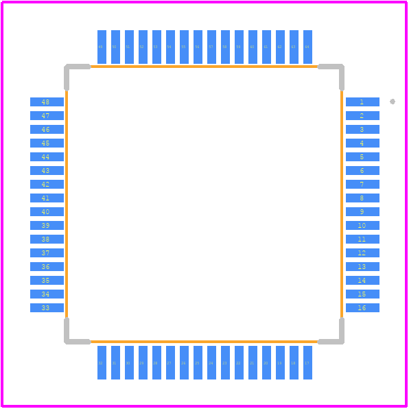 HFDA802-VYY - STMicroelectronics PCB footprint - Other - Other - LQFP64 (10x10x1.4)_1