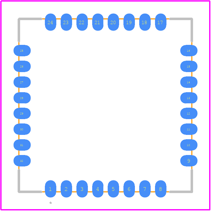 TWE-L-U - Mono Wireless PCB footprint - Other - Other - TWE-L-U-4