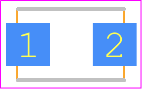 1KSMB7.5CA - LITTELFUSE PCB footprint - Diodes Moulded Non Polarised - Diodes Moulded Non Polarised - DO-214AA (SMB J-Bend