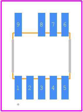 AP33510S9-13 - Diodes Incorporated PCB footprint - Other - Other - SSOP-9 (Type CJ)_2024