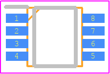 NJW4140RT1-TE2 - Nisshinbo PCB footprint - Small Outline Packages - Small Outline Packages - MO-187-DA (VSP8)