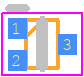 DRA3123J0L - Panasonic PCB footprint - SO Transistor Flat Lead - SO Transistor Flat Lead - SSSMini3-F2-B