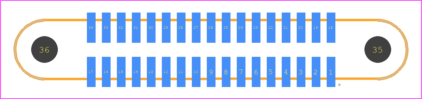 G125-FS13405F3P - Harwin PCB footprint - Other - Other - G125-FS13405F3P-1