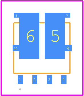SQJB02ELP-T1_GE3 - Vishay PCB footprint - Other - Other - PowerPAK SO-8L_Dual