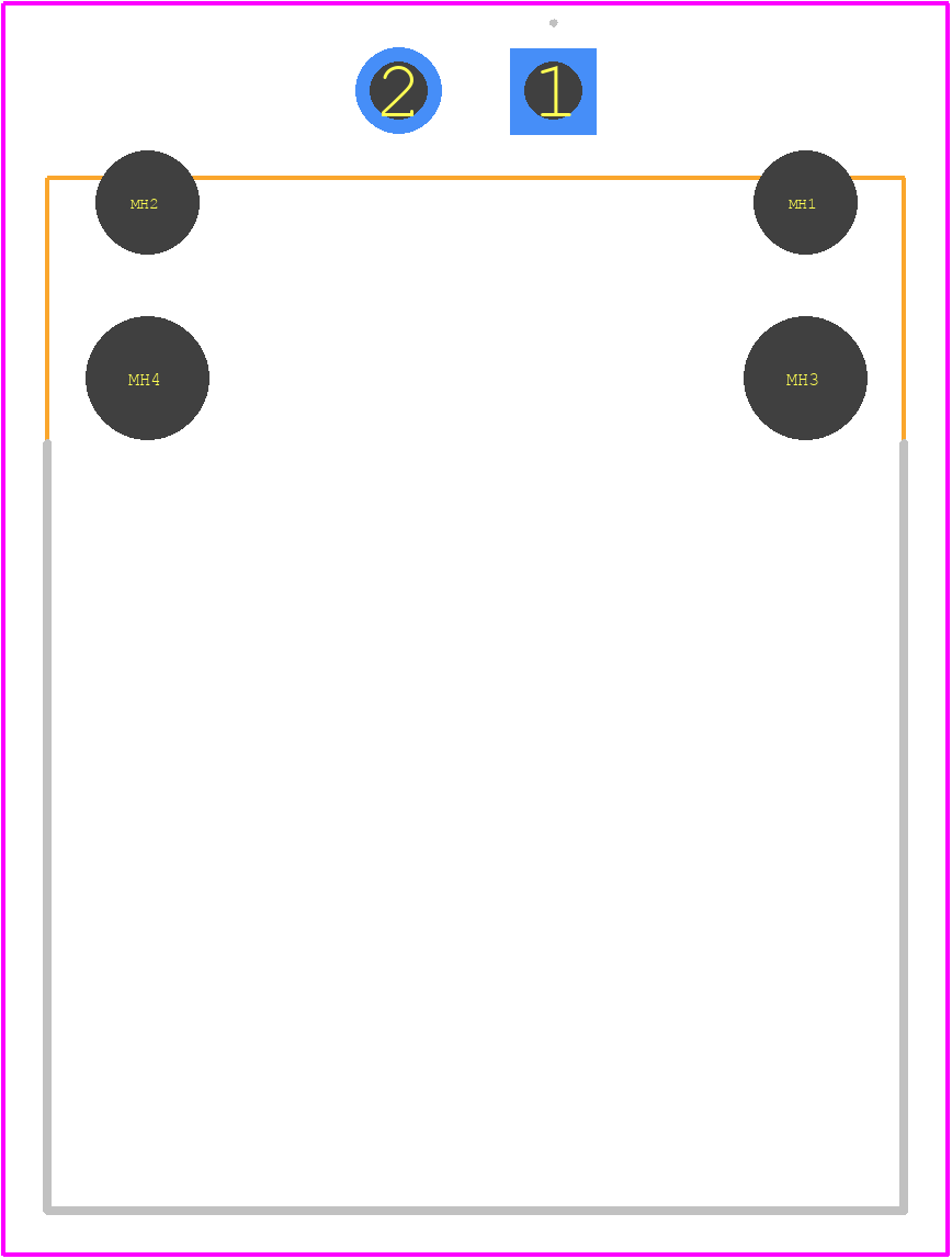 T4144035021-000 - TE Connectivity PCB footprint - Other - Other - T4144035021-000-6