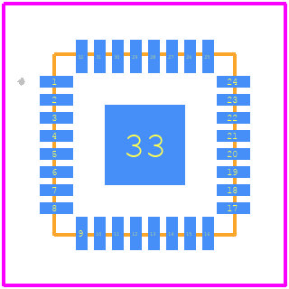 PD69220C-022419 - Microchip PCB footprint - Other - Other - 32 Pin QFN 5 mm × 5 mm