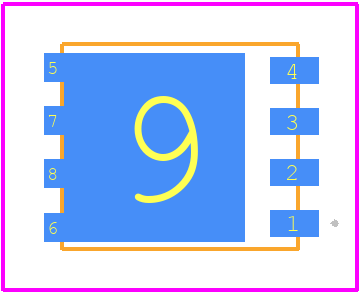 BSC240N12NS3G - Infineon PCB footprint - Other - Other - PG-TDSON-8_2022 _ 1