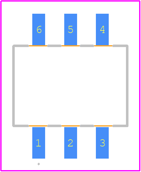 CFS-0302TB - Nidec Copal PCB footprint - Other - Other - CFS-0302TB-2