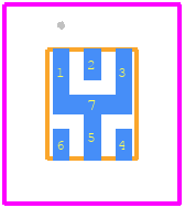 NCR2-123-2+ - Mini-Circuits PCB footprint - Other - Other - NCR2-123-2+-2
