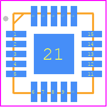 SZA-5044 - Micro PCB footprint - Quad Flat No-Lead - Quad Flat No-Lead - 1173730000