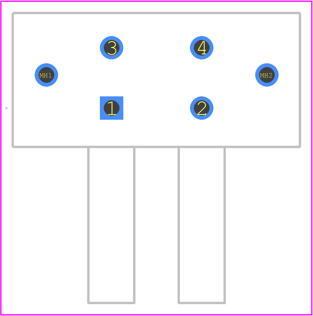 1095640000 - Weidmüller PCB footprint - Other - Other - 1095640000-2