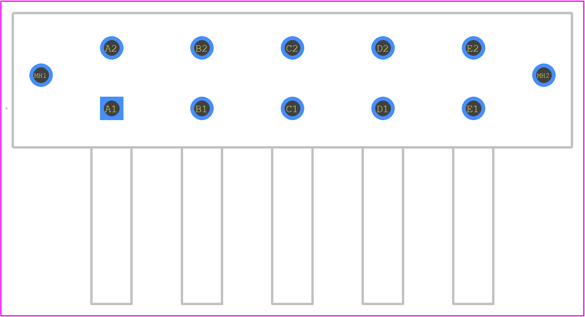 1095670000 - Weidmüller PCB footprint - Other - Other - 1095670000-2