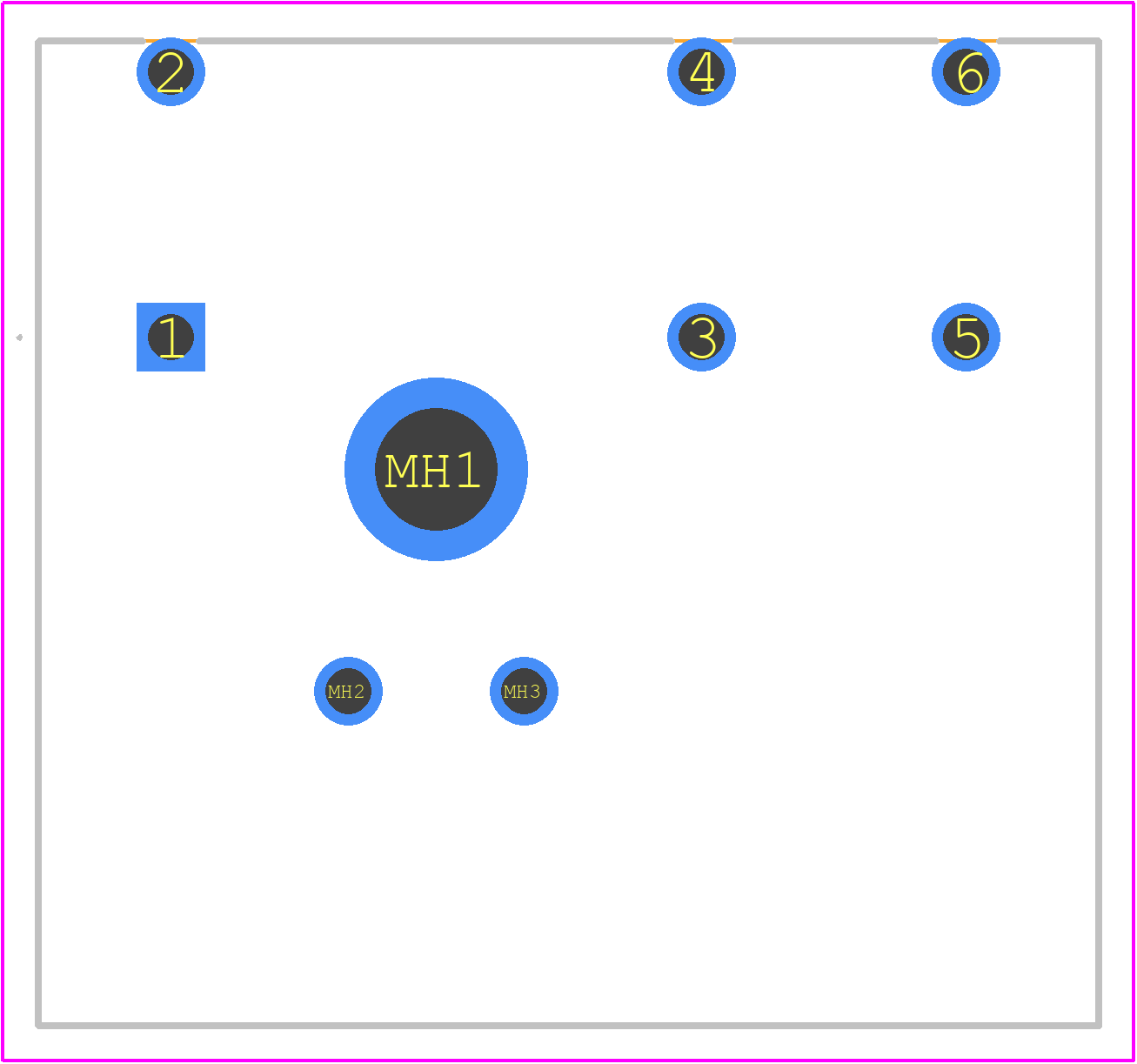 1156550000 - Weidmüller PCB footprint - Other - Other - 1156550000-3
