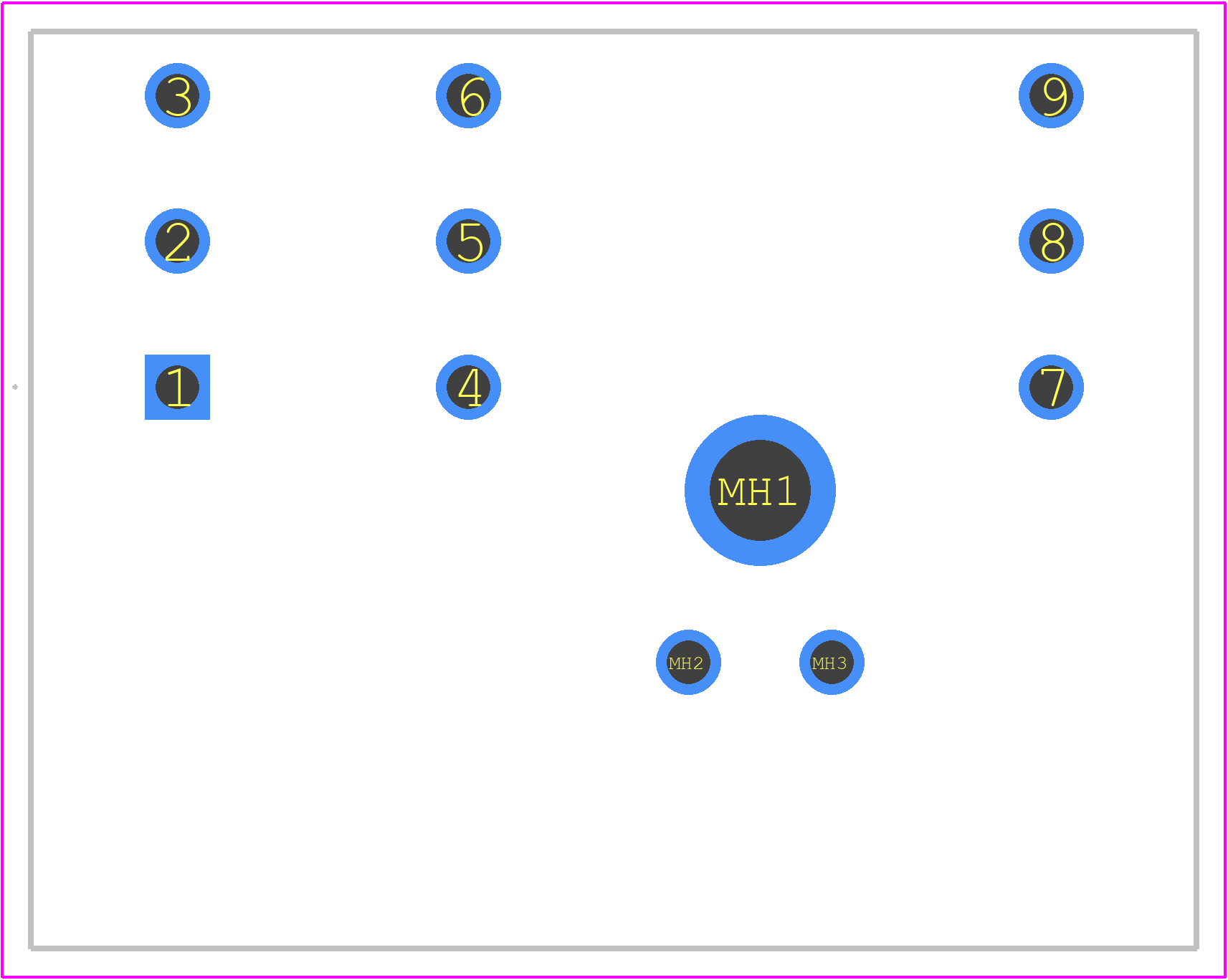 1156680000 - Weidmüller PCB footprint - Other - Other - 1156680000-1
