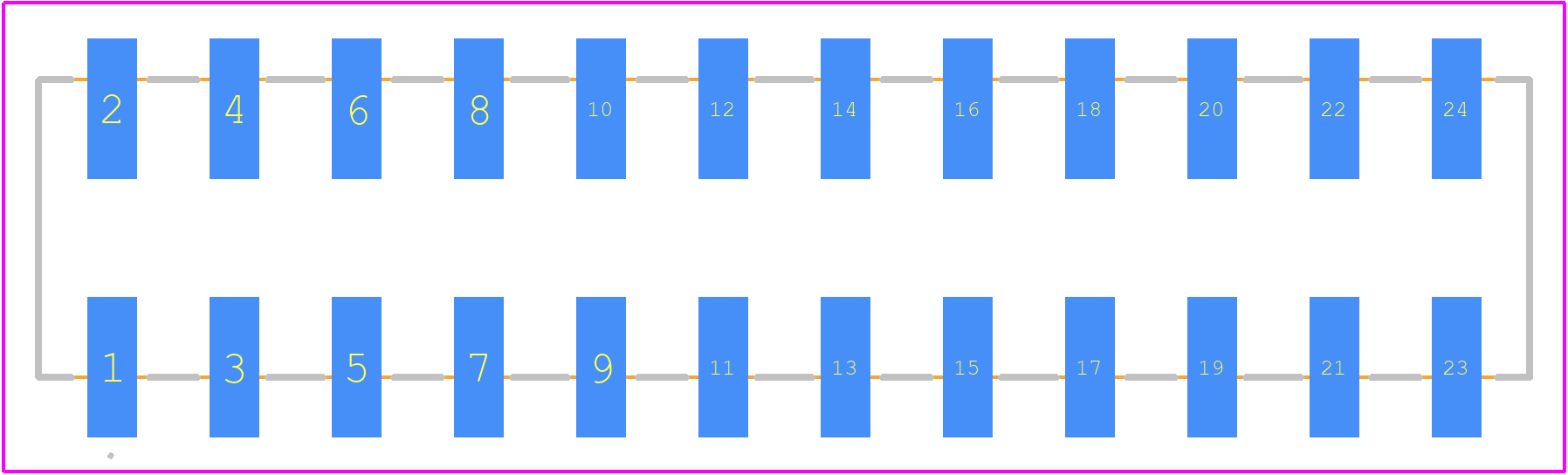 1250470000 - Weidmüller PCB footprint - Other - Other - 1250470000-2