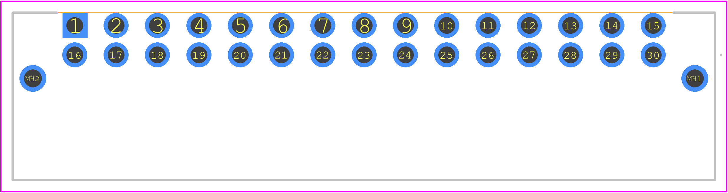 1289590000 - Weidmüller PCB footprint - Other - Other - 1289590000
