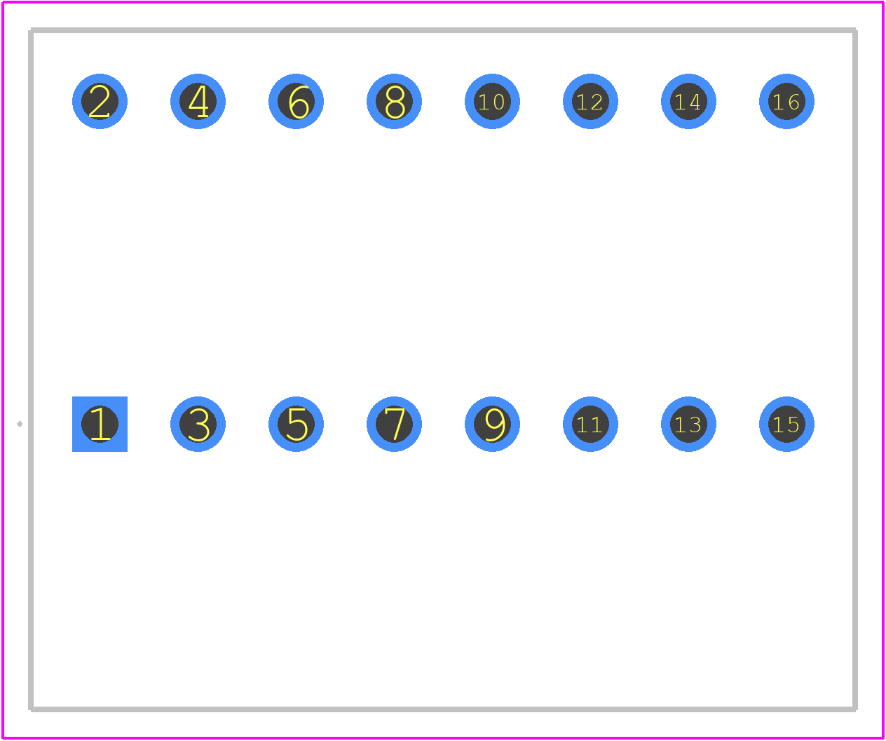 1642270000 - Weidmüller PCB footprint - Other - Other - 1642270000-1