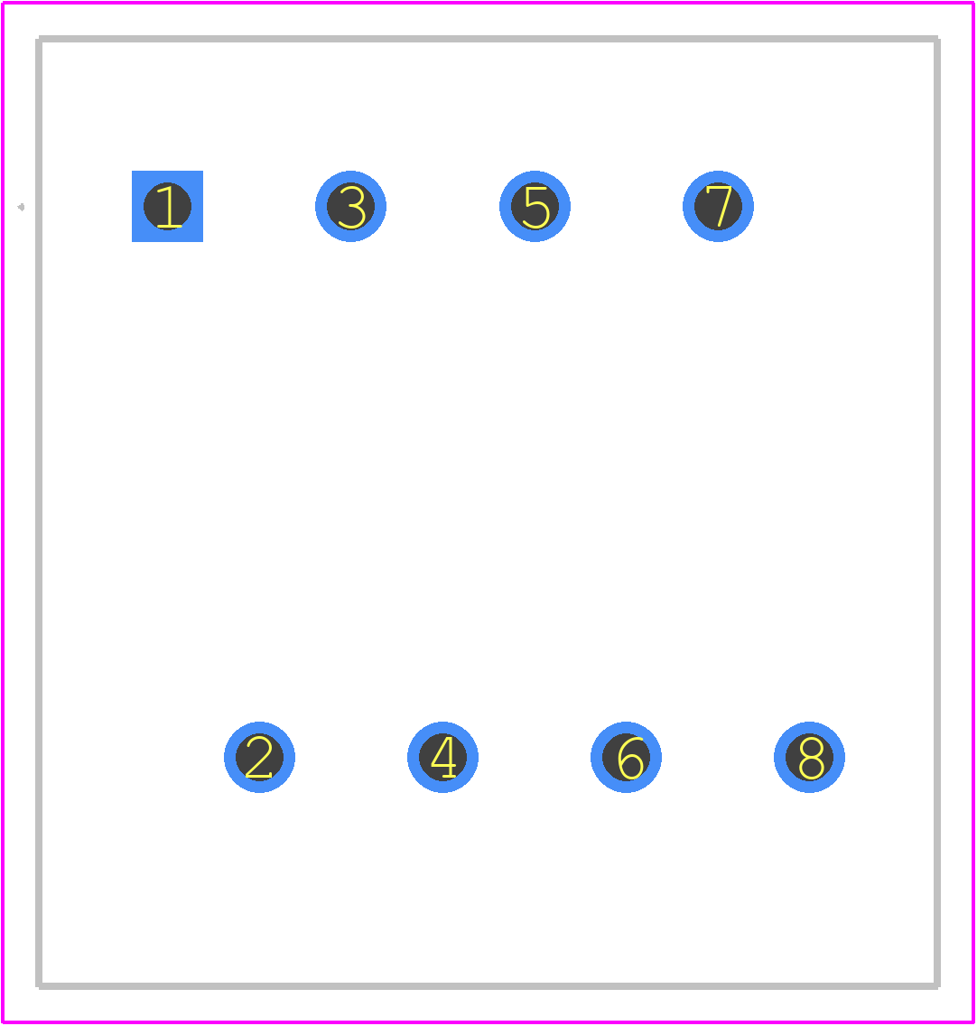 1726760000 - Weidmüller PCB footprint - Other - Other - 1726760000-4