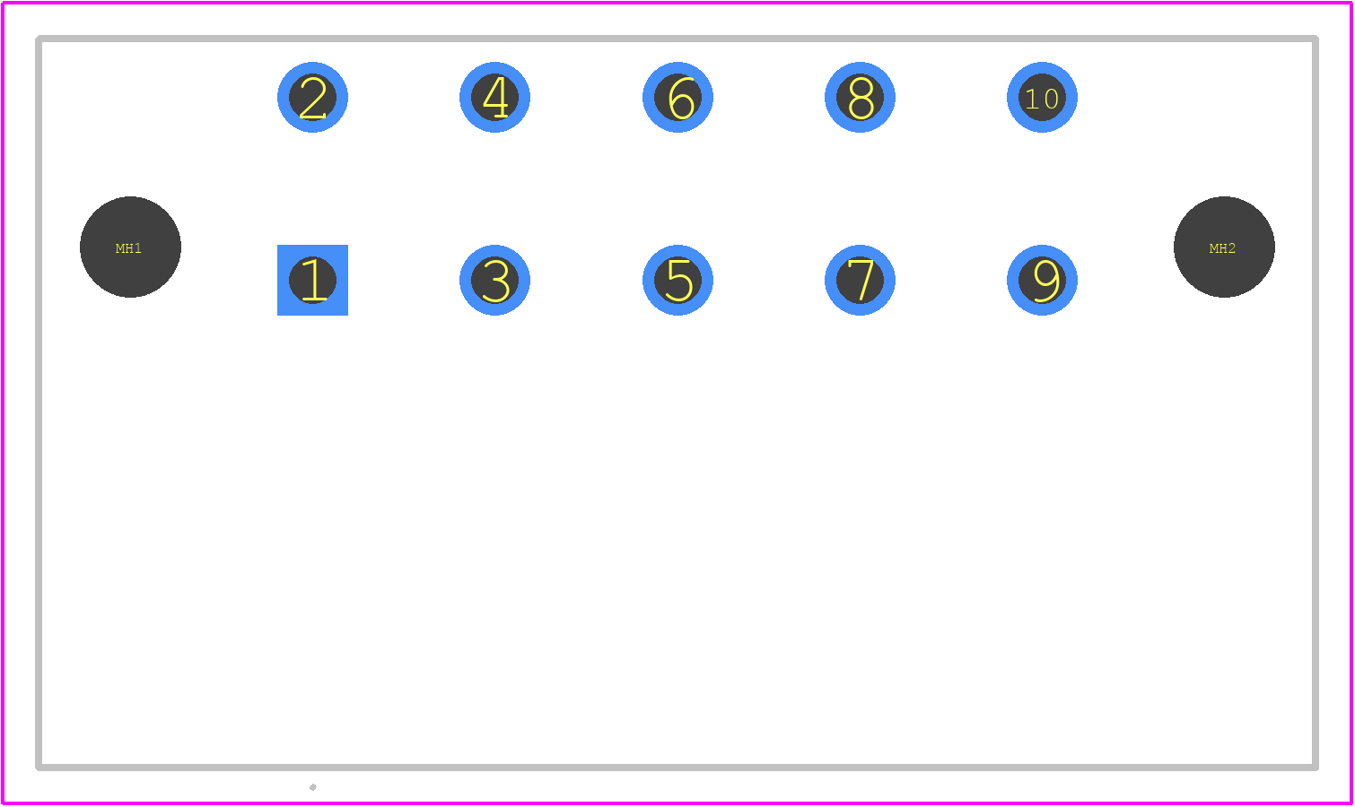 1843780000 - Weidmüller PCB footprint - Other - Other - 1843780000-1
