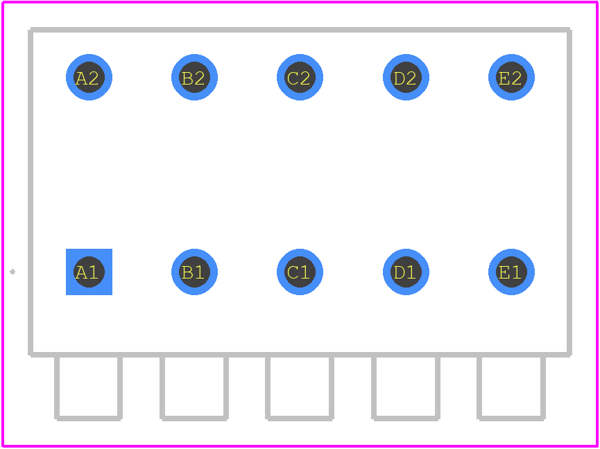 1869390000 - Weidmüller PCB footprint - Other - Other - 1869390000-2