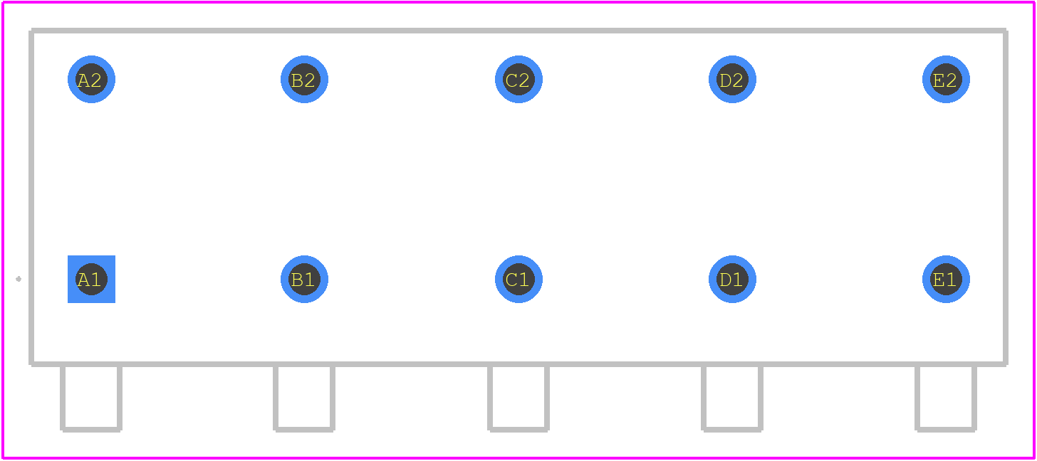 1869770000 - Weidmüller PCB footprint - Other - Other - 1869770000-2
