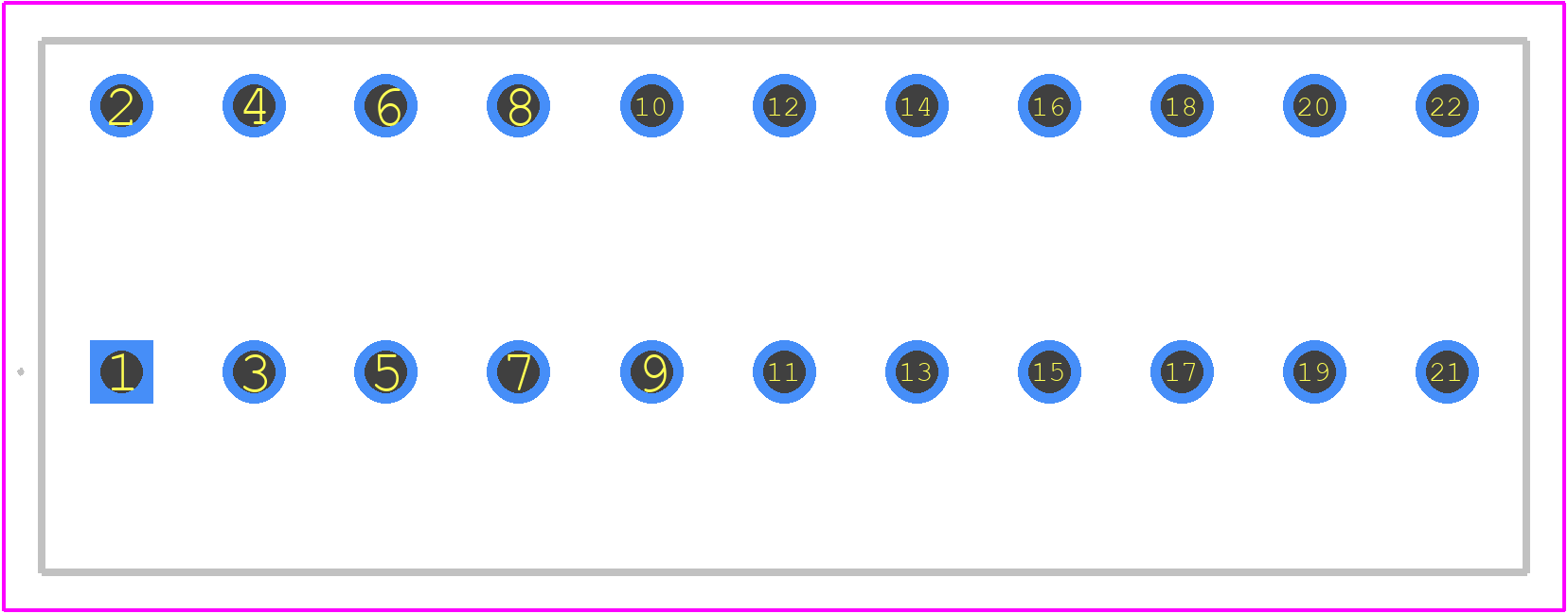 1871060000 - Weidmüller PCB footprint - Other - Other - 1871060000-2