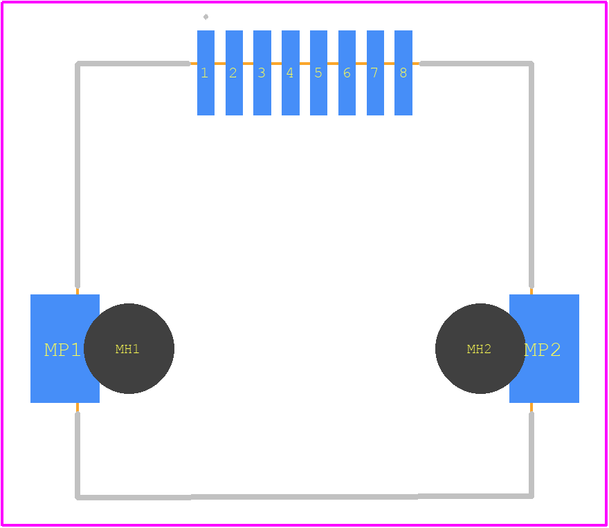 2562940000 - Weidmüller PCB footprint - Other - Other - 2562940000-2