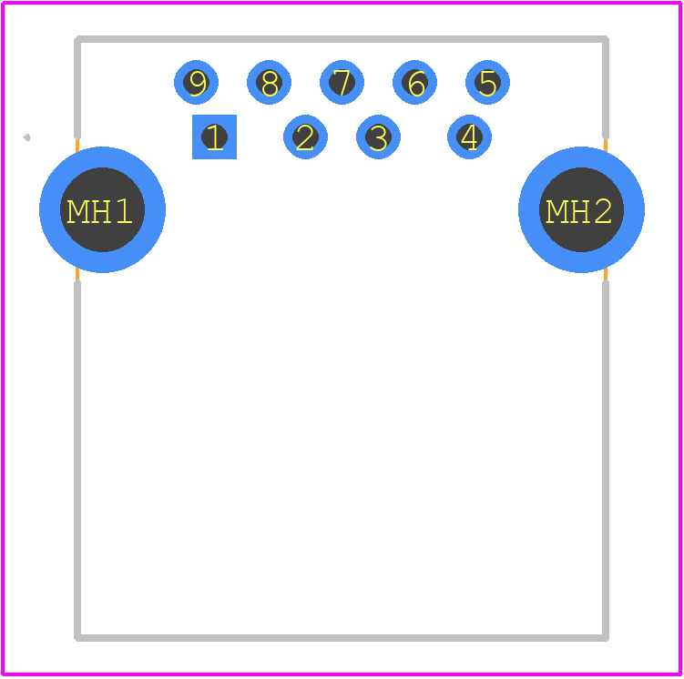 2563550000 - Weidmüller PCB footprint - Other - Other - 2563550000-5