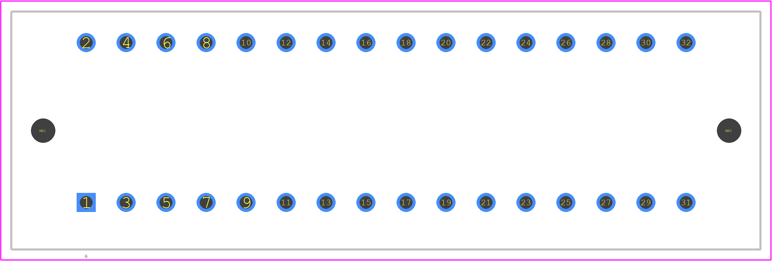 1035460000 - Weidmüller PCB footprint - Other - Other - 1035460000