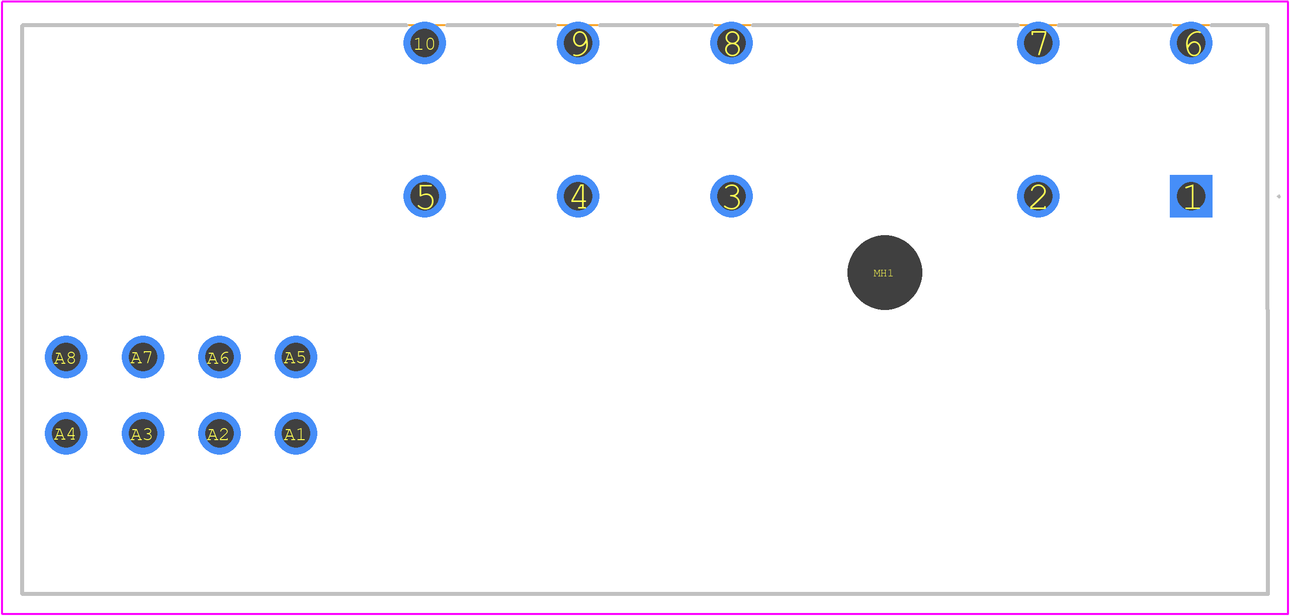 1156410000 - Weidmüller PCB footprint - Other - Other - 1156410000_1