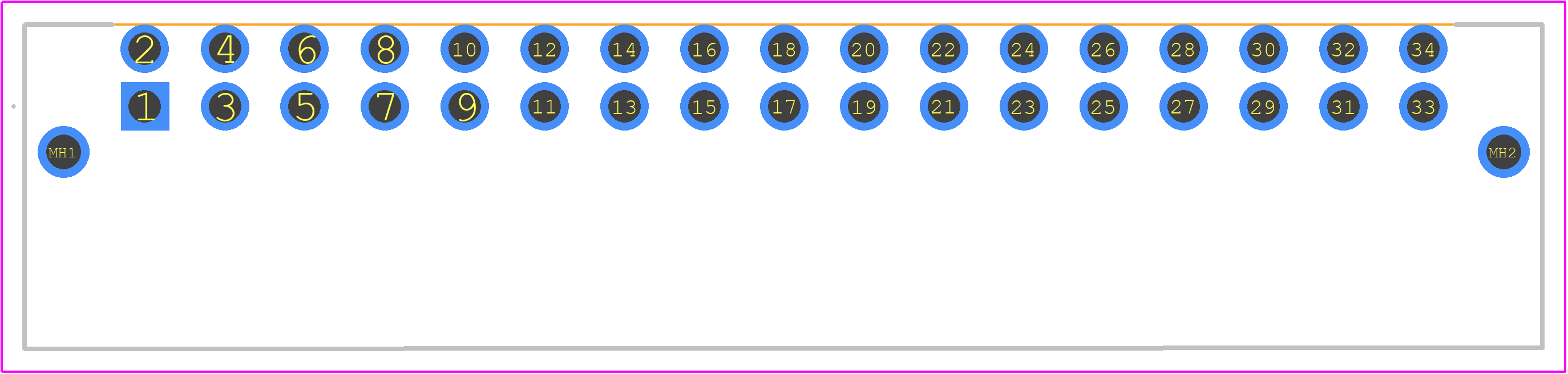 1289610000 - Weidmüller PCB footprint - Other - Other - 1289610000
