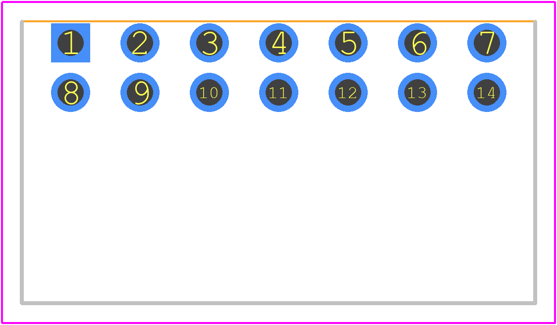 1289700000 - Weidmüller PCB footprint - Other - Other - 1289700000