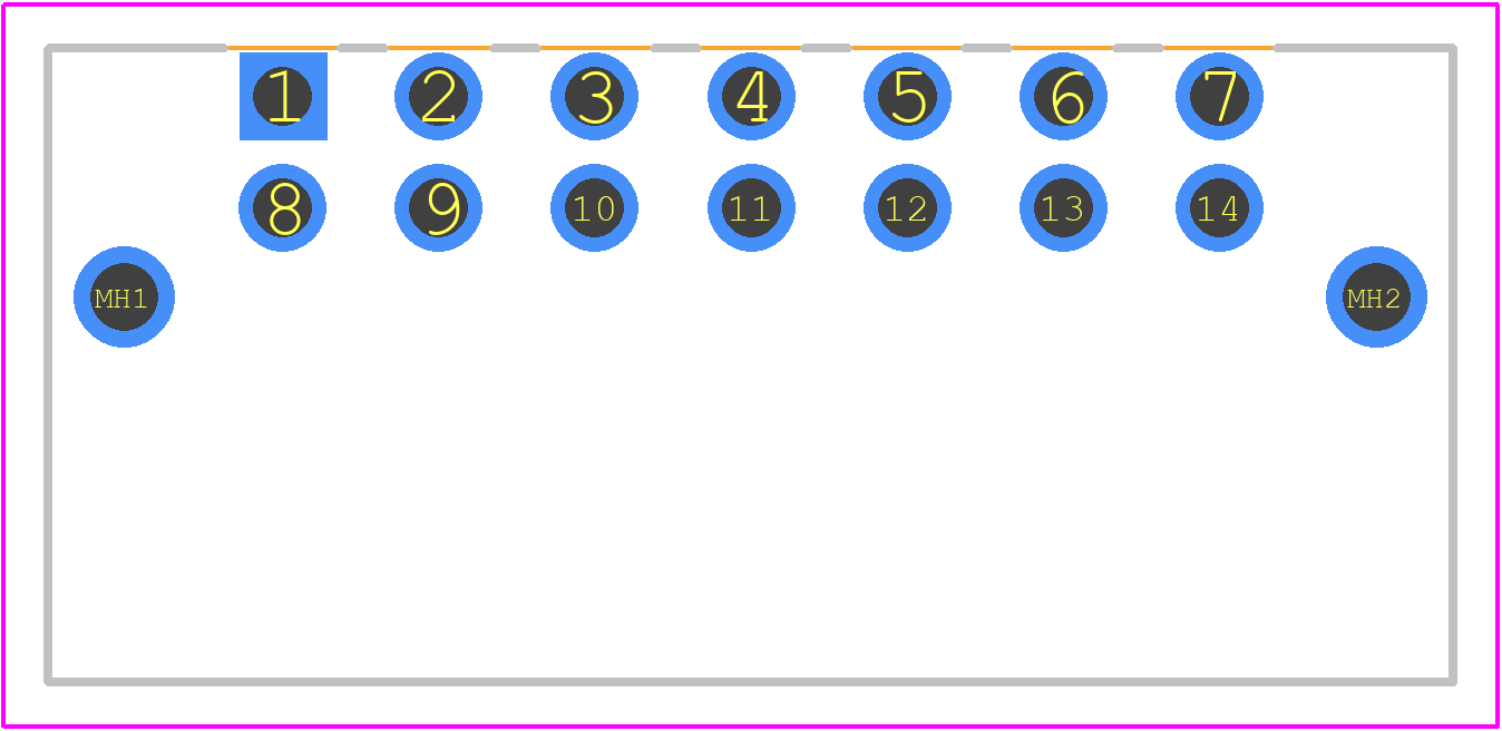 1289890000 - Weidmüller PCB footprint - Other - Other - 1359140000