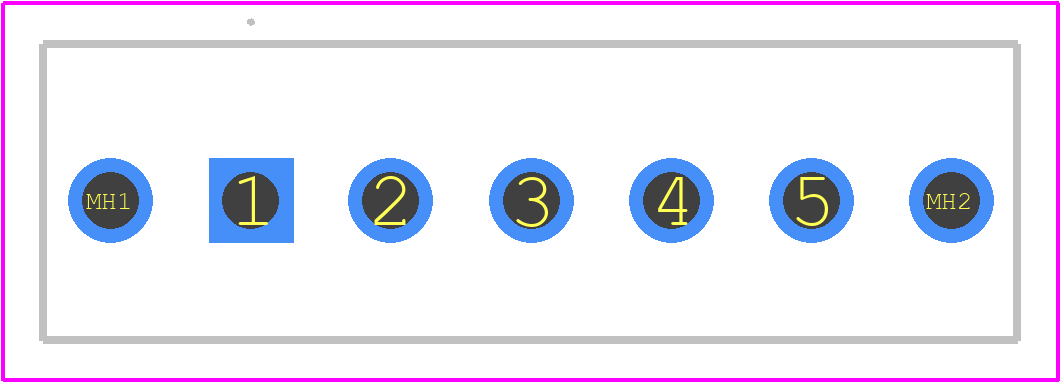 1291320000 - Weidmüller PCB footprint - Other - Other - 1291320000