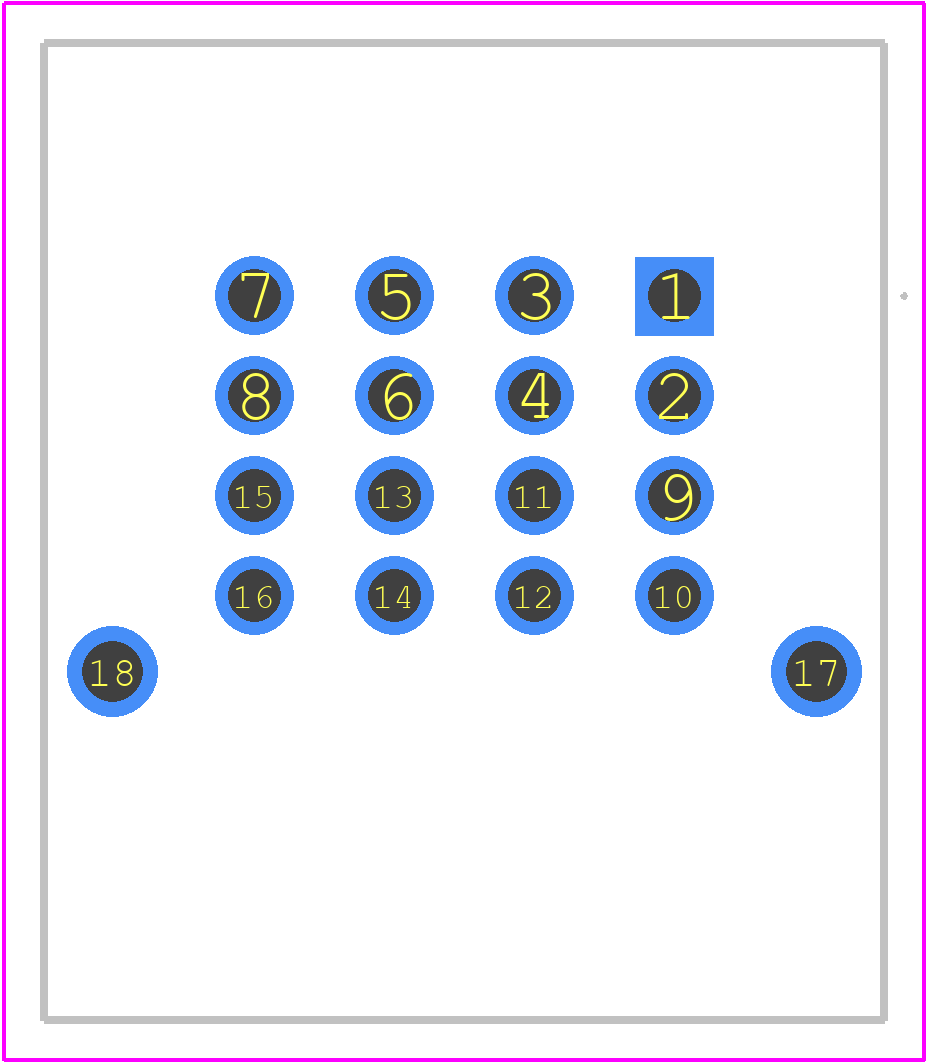 1357920000 - Weidmüller PCB footprint - Other - Other - 1357920000