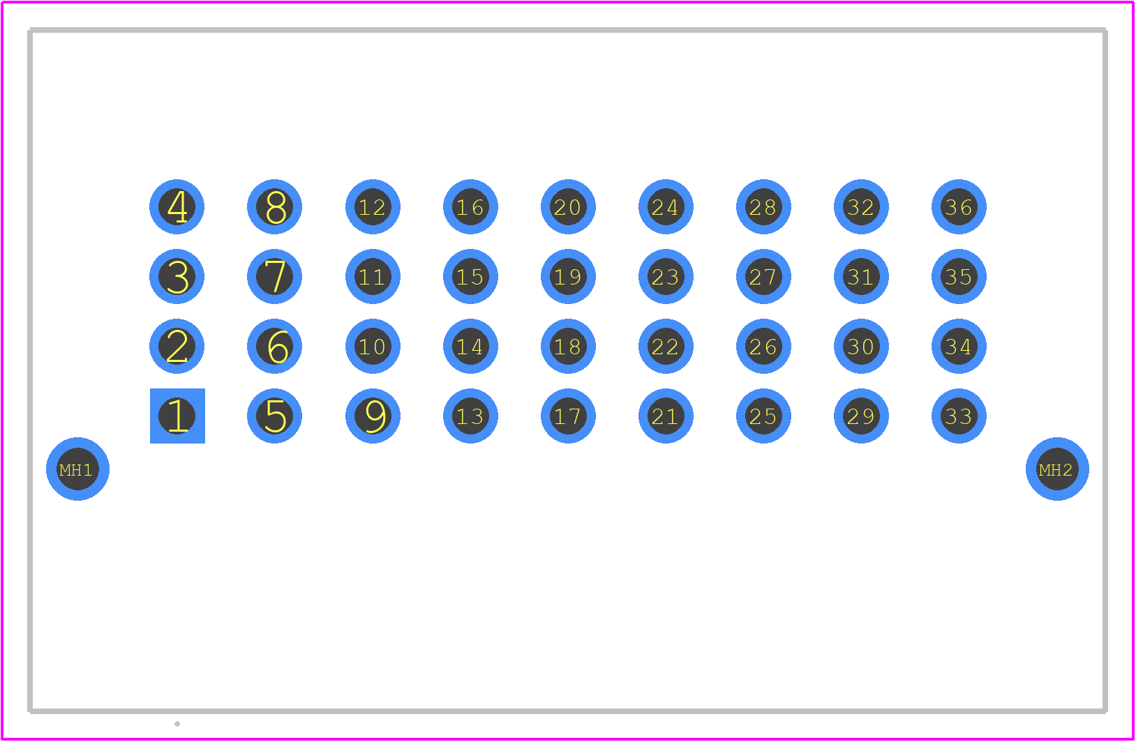1357990000 - Weidmüller PCB footprint - Other - Other - 1357990000