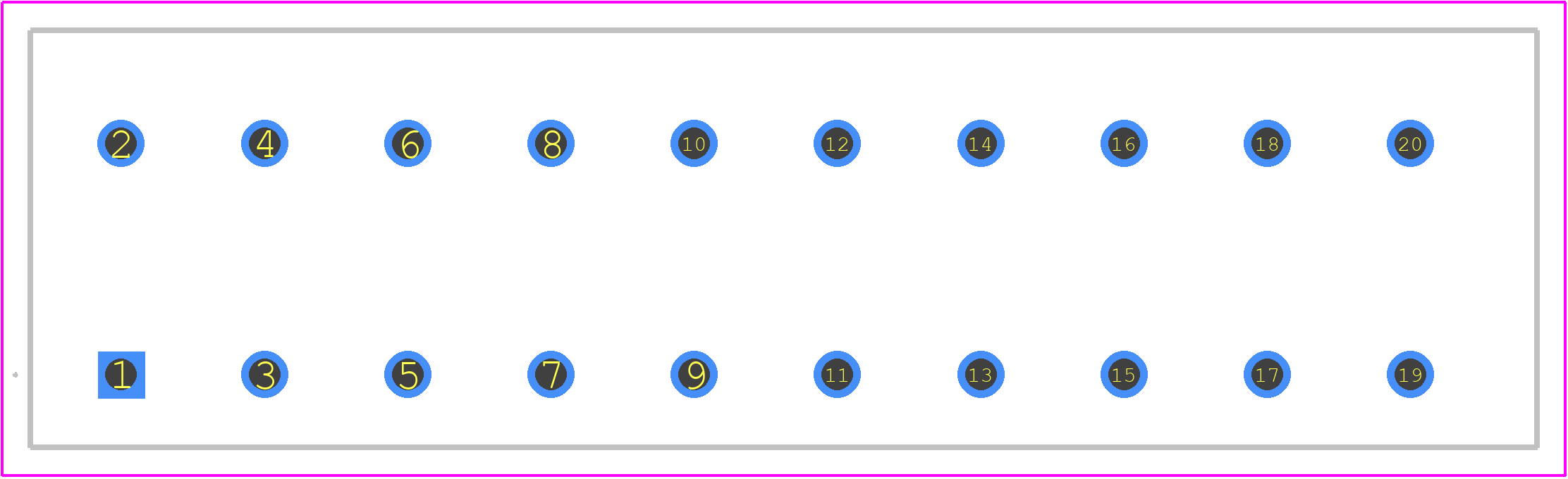 1426660000 - Weidmüller PCB footprint - Other - Other - 1426660000