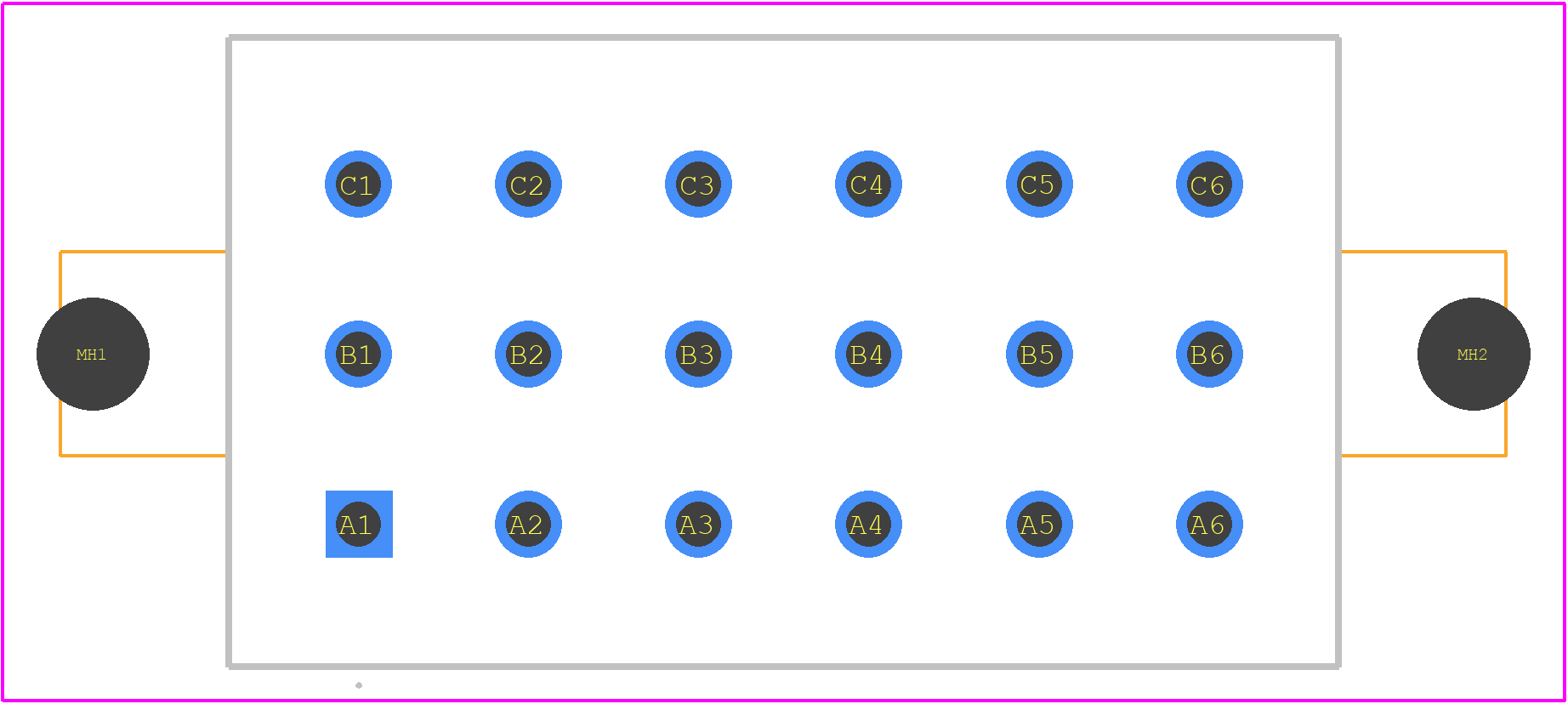 1444700000 - Weidmüller PCB footprint - Other - Other - 1444700000-8